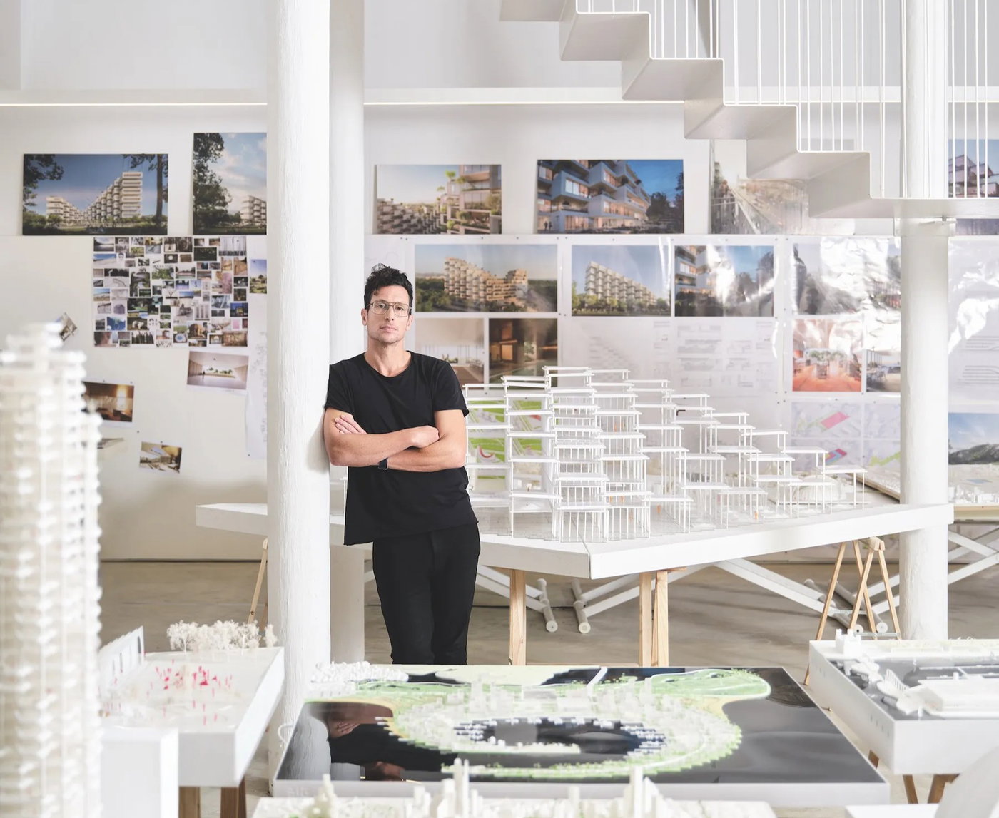 ARCHITECTURAL DIGEST STEPS INSIDE BIG BARCELONA | Bjarke Ingels Group