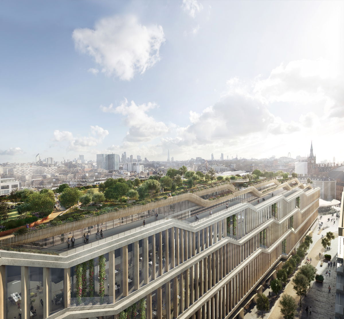 GOOGLE NAMES NEW LONDON HEADQUARTERS ‘PLATFORM 37,’ WITH GOOGLERS MOVING IN THIS SUMMER | Bjarke Ingels Group