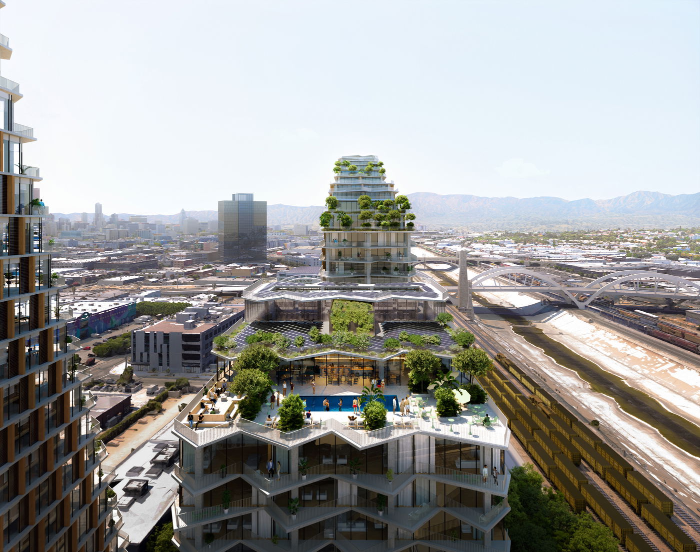 LA CITY COUNCIL GREENLIGHTS 670 MESQUIT IN LOS ANGELES ARTS DISTRICT | Bjarke Ingels Group