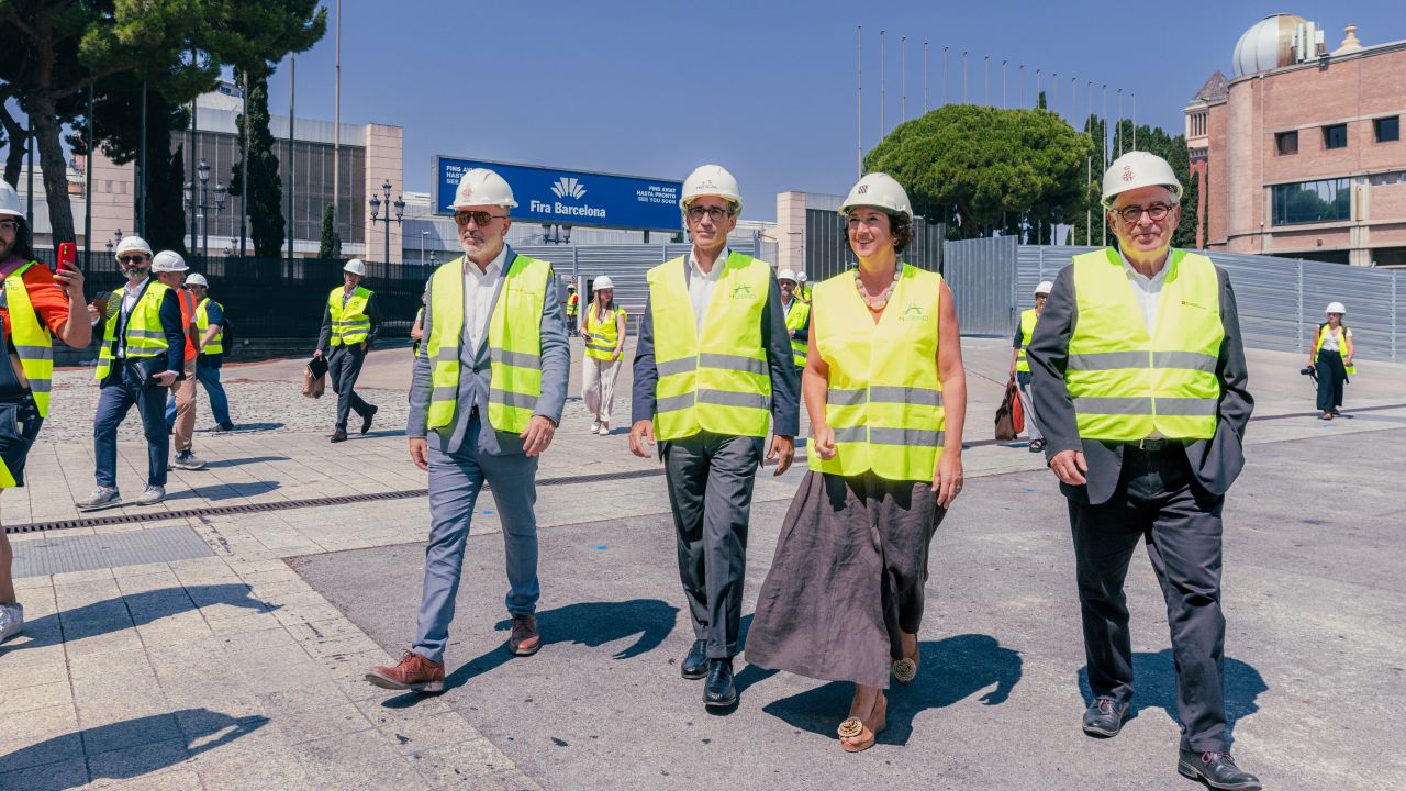 WORK PROGRESSES ON THE FUTURE FIRA BARCELONA BUSINESS HUB | Bjarke Ingels Group