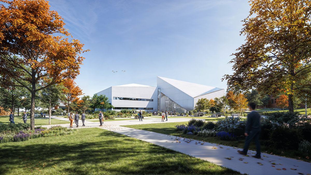 Central Administrative Building at Francisco de Vitoria University image | Bjarke Ingels Group