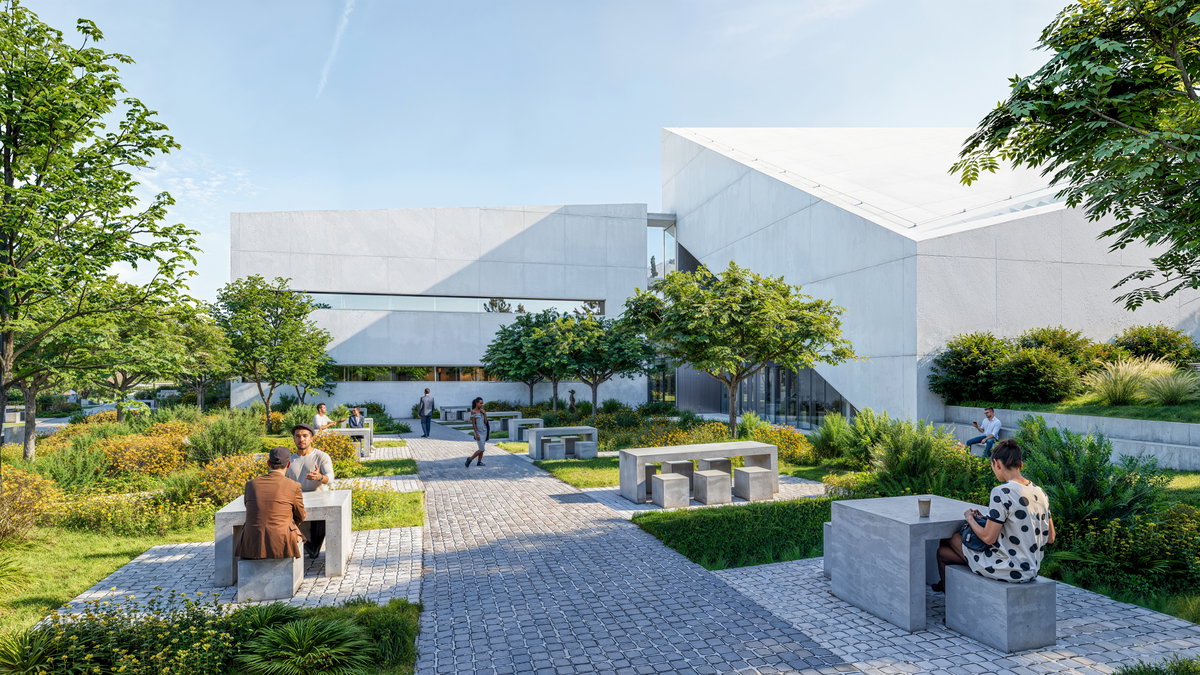 Central Administrative Building at Francisco de Vitoria University image | Bjarke Ingels Group
