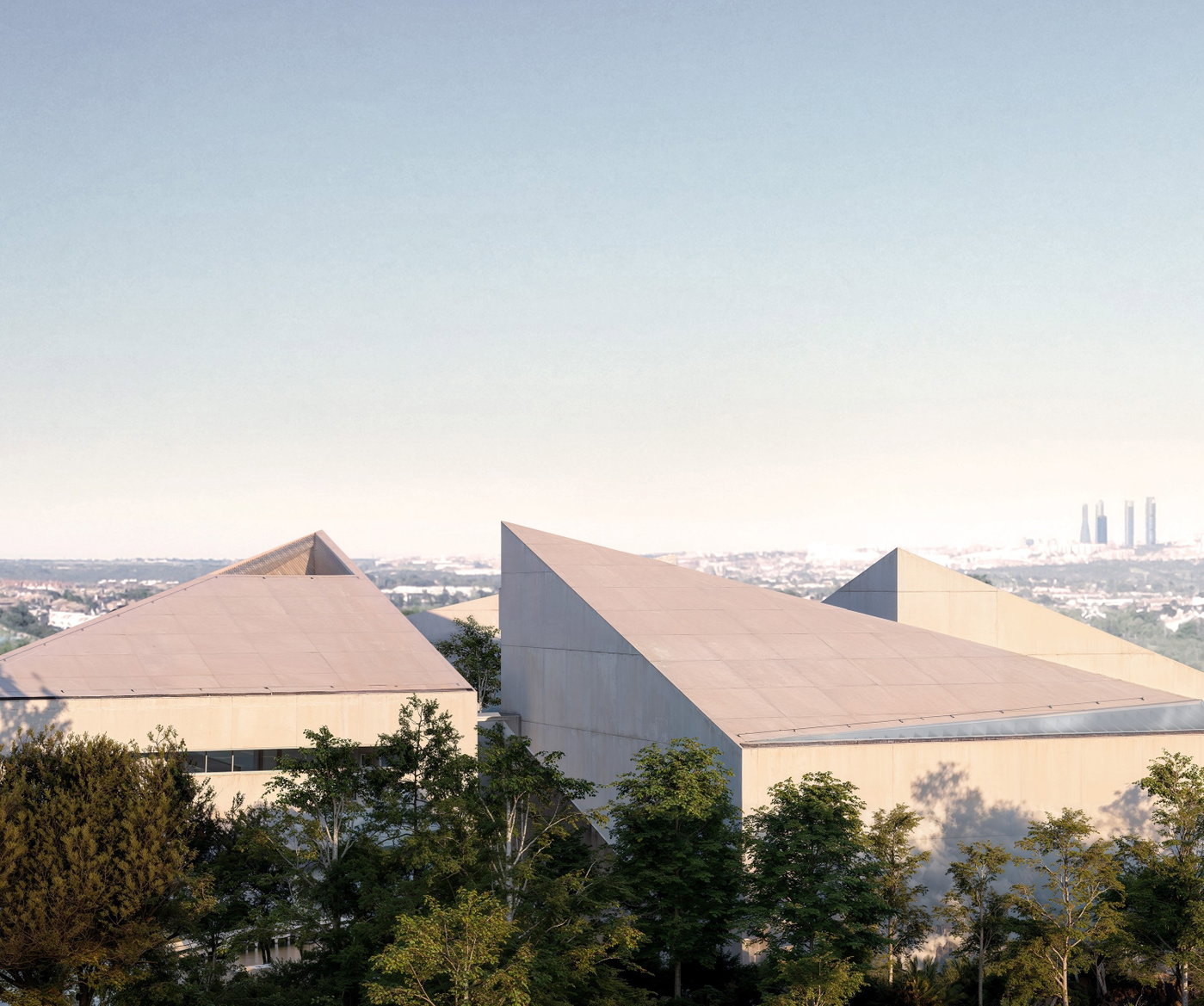 BIG TO DESIGN TWO NEW BUILDINGS FOR FRANCISCO DE VITORIA UNIVERSITY IN MADRID, SPAIN | Bjarke Ingels Group