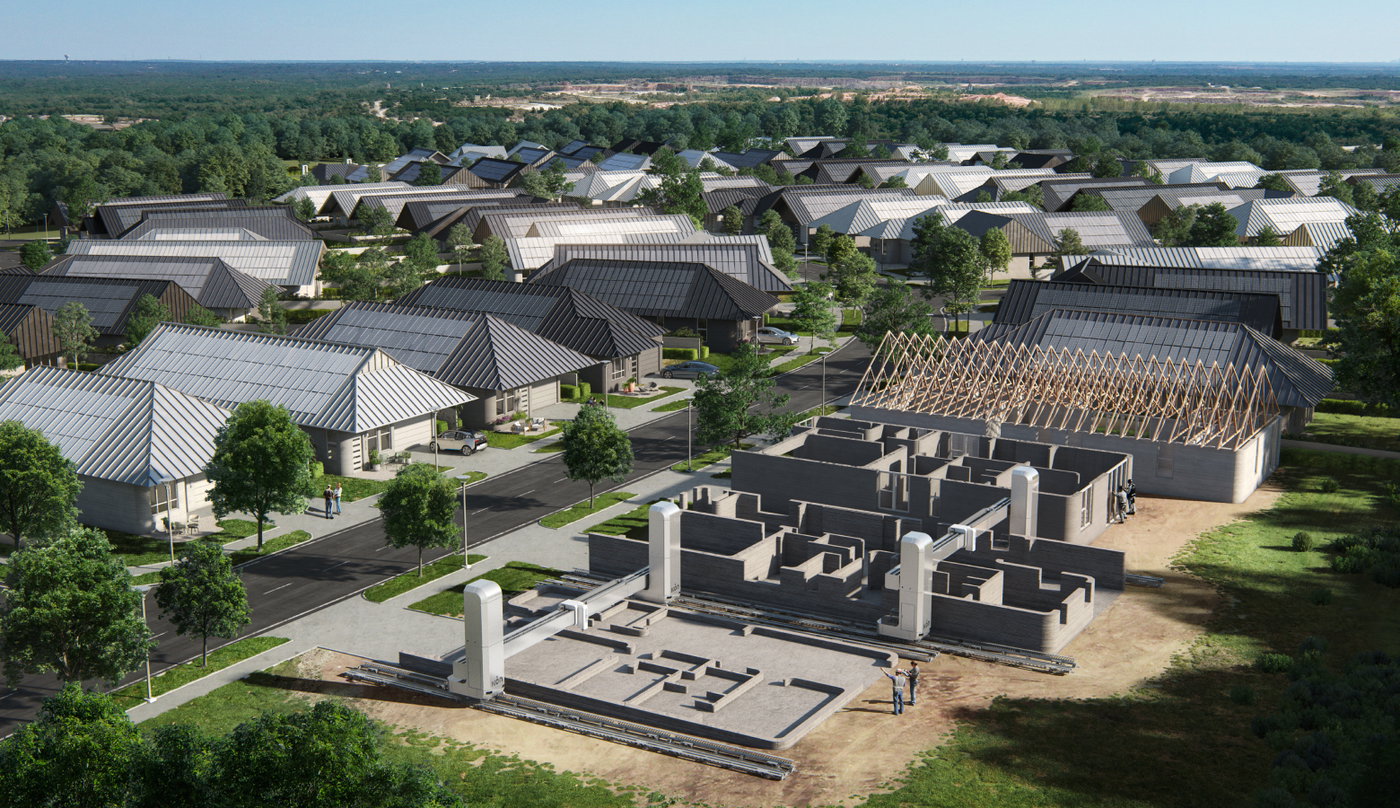 BIG TO CO-DESIGN WORLD’S LARGEST NEIGHBORHOOD OF 3-D PRINTED HOMES WITH ICON & LENNAR | Bjarke Ingels Group