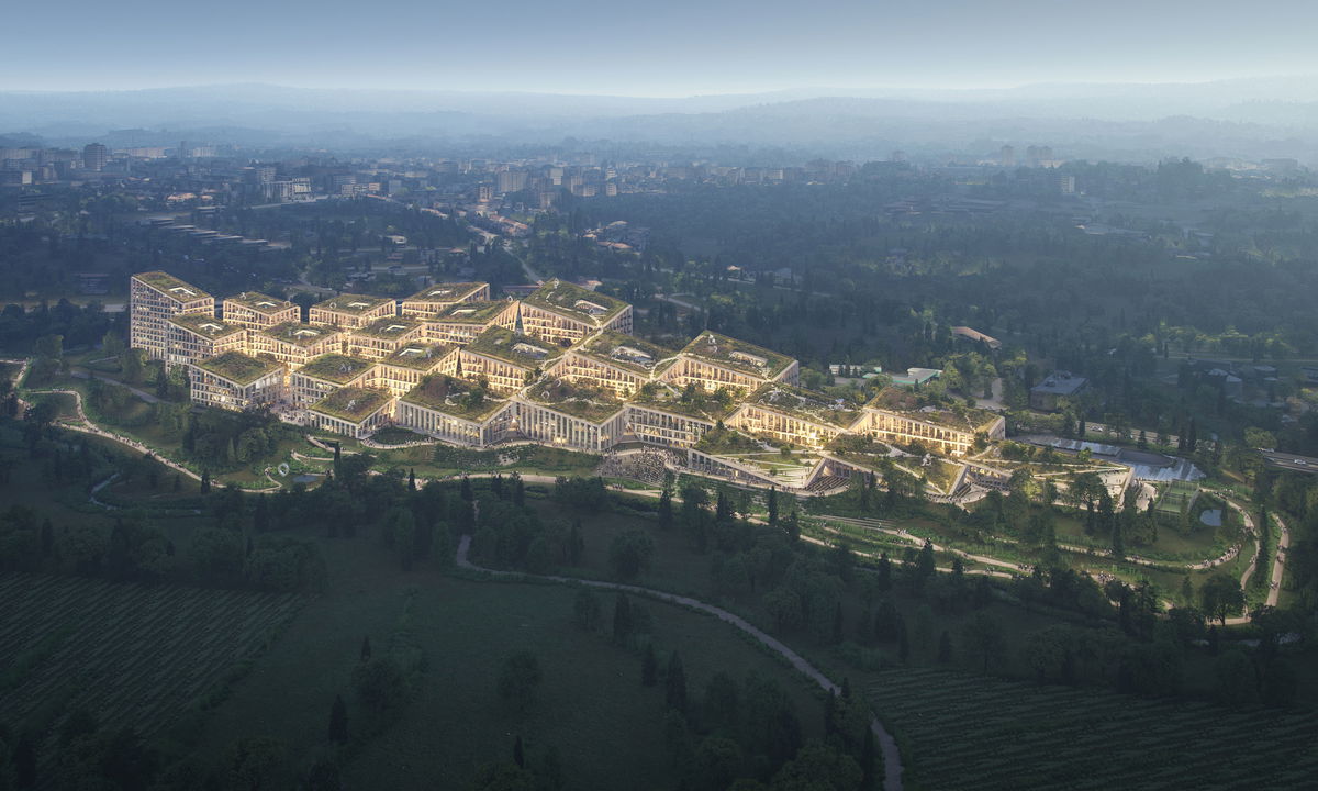 Farfetch HQ ' Fuse Valley image | Bjarke Ingels Group