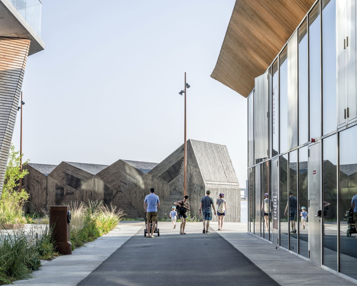Ø4 Beach Huts image | Bjarke Ingels Group