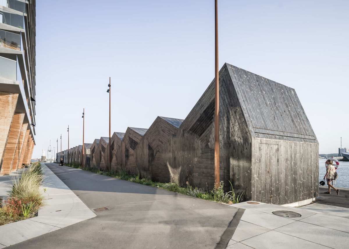 Ø4 Beach Huts image | Bjarke Ingels Group