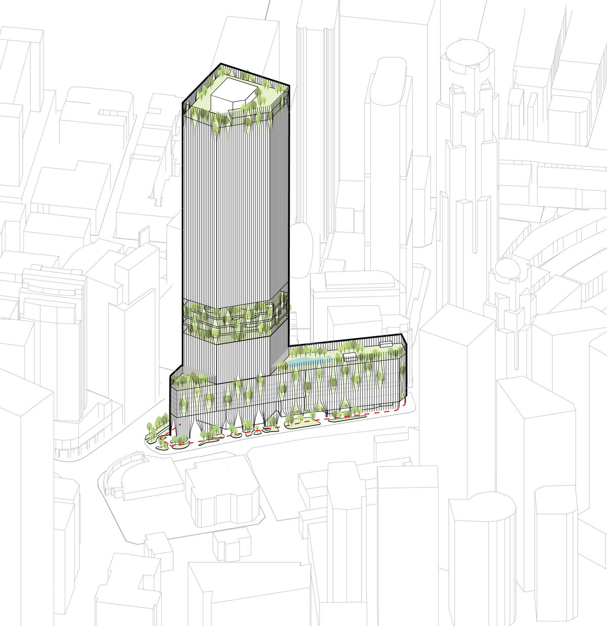 CapitaSpring gallery image | Bjarke Ingels Group