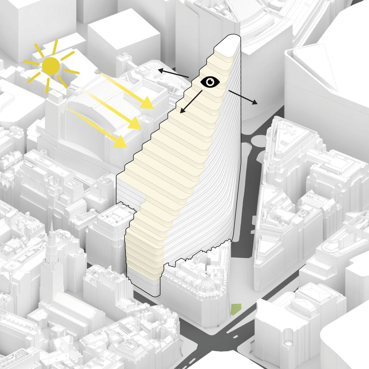 120 Fleet Street gallery image | Bjarke Ingels Group