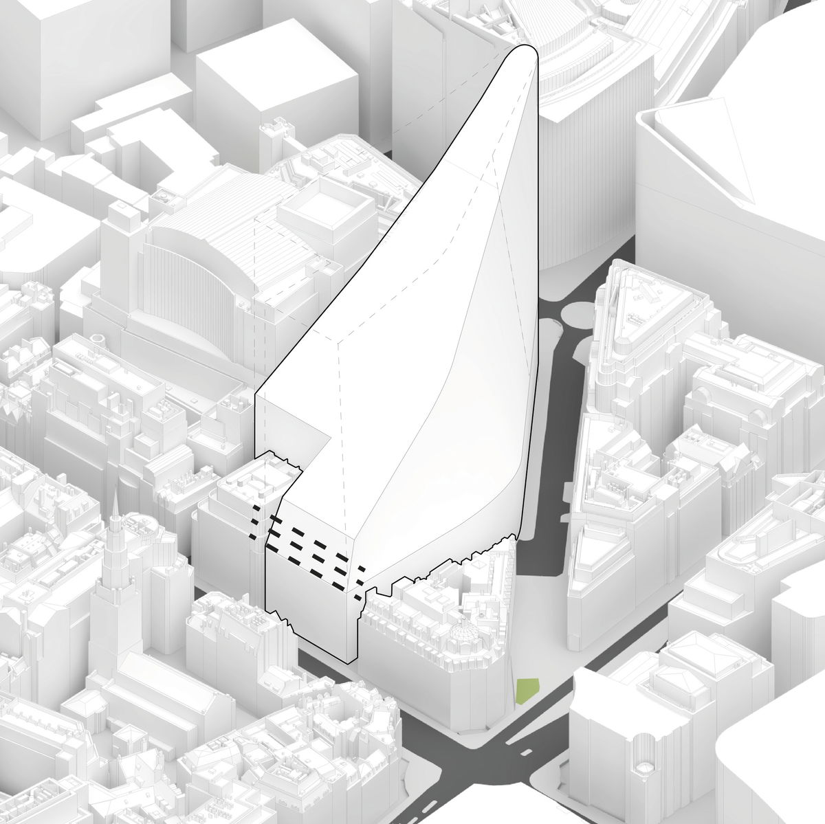 120 Fleet Street gallery image | Bjarke Ingels Group