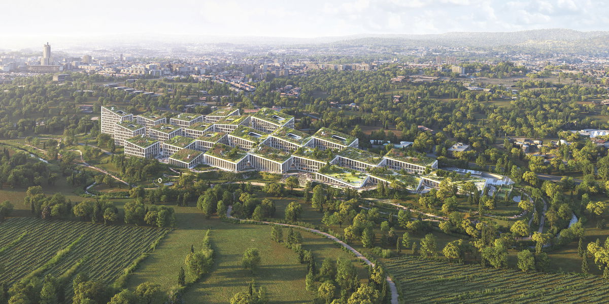 Farfetch HQ ' Fuse Valley image | Bjarke Ingels Group