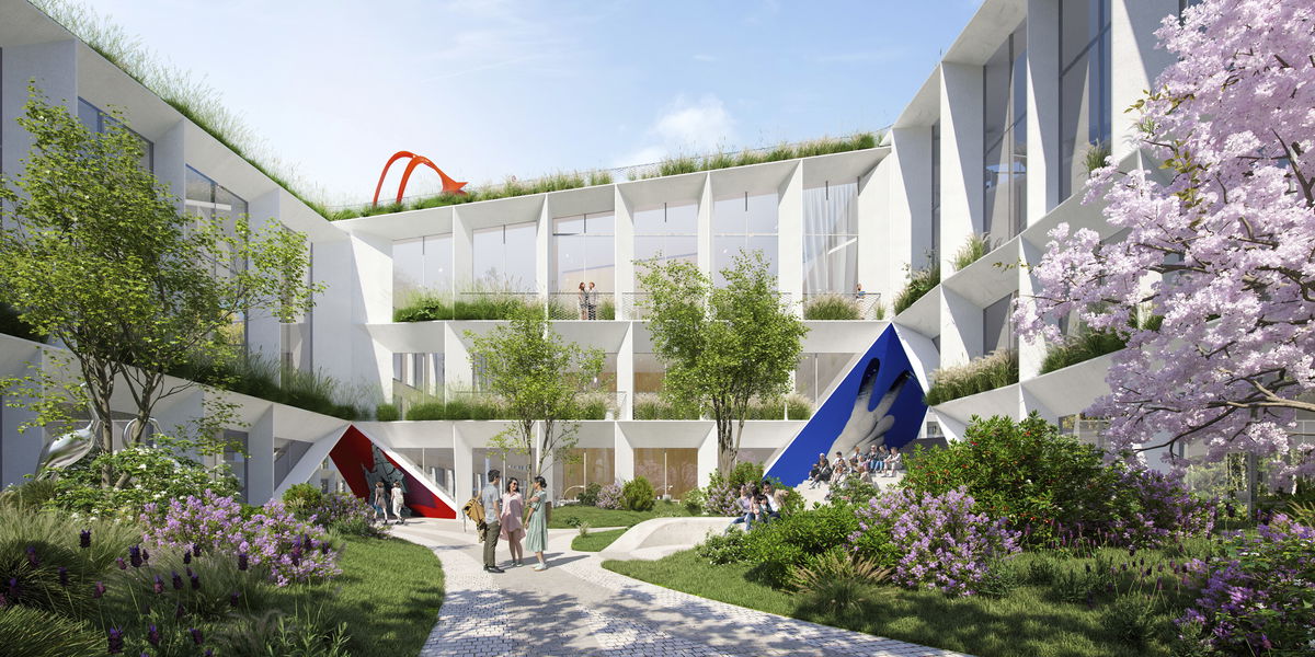 Farfetch HQ ' Fuse Valley image | Bjarke Ingels Group