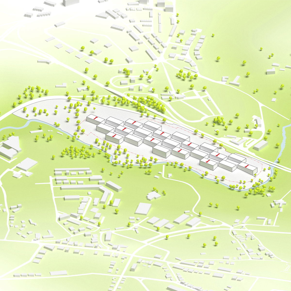 Farfetch HQ ' Fuse Valley gallery image | Bjarke Ingels Group