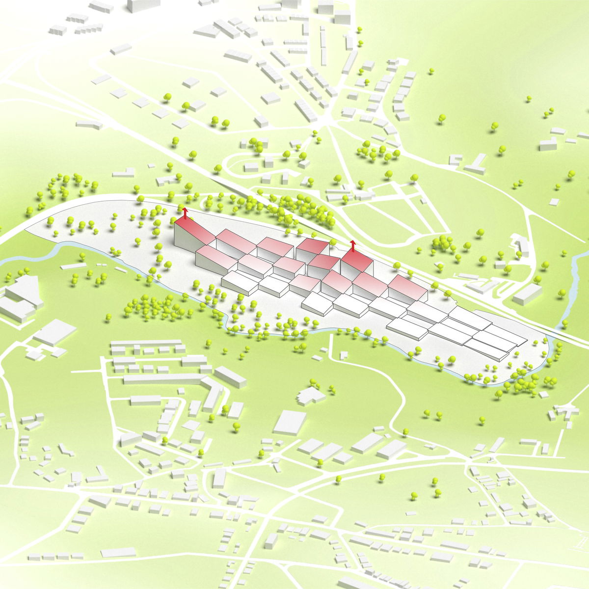 Farfetch HQ ' Fuse Valley gallery image | Bjarke Ingels Group