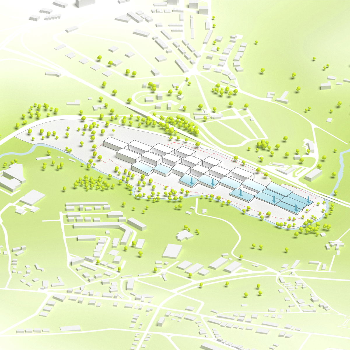 Farfetch HQ ' Fuse Valley gallery image | Bjarke Ingels Group