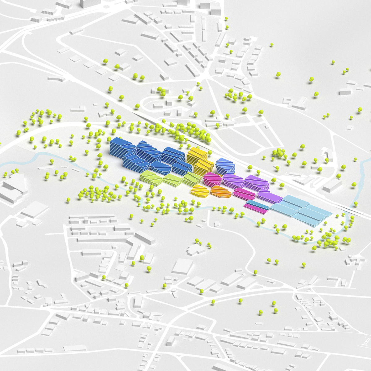 Farfetch HQ ' Fuse Valley gallery image | Bjarke Ingels Group