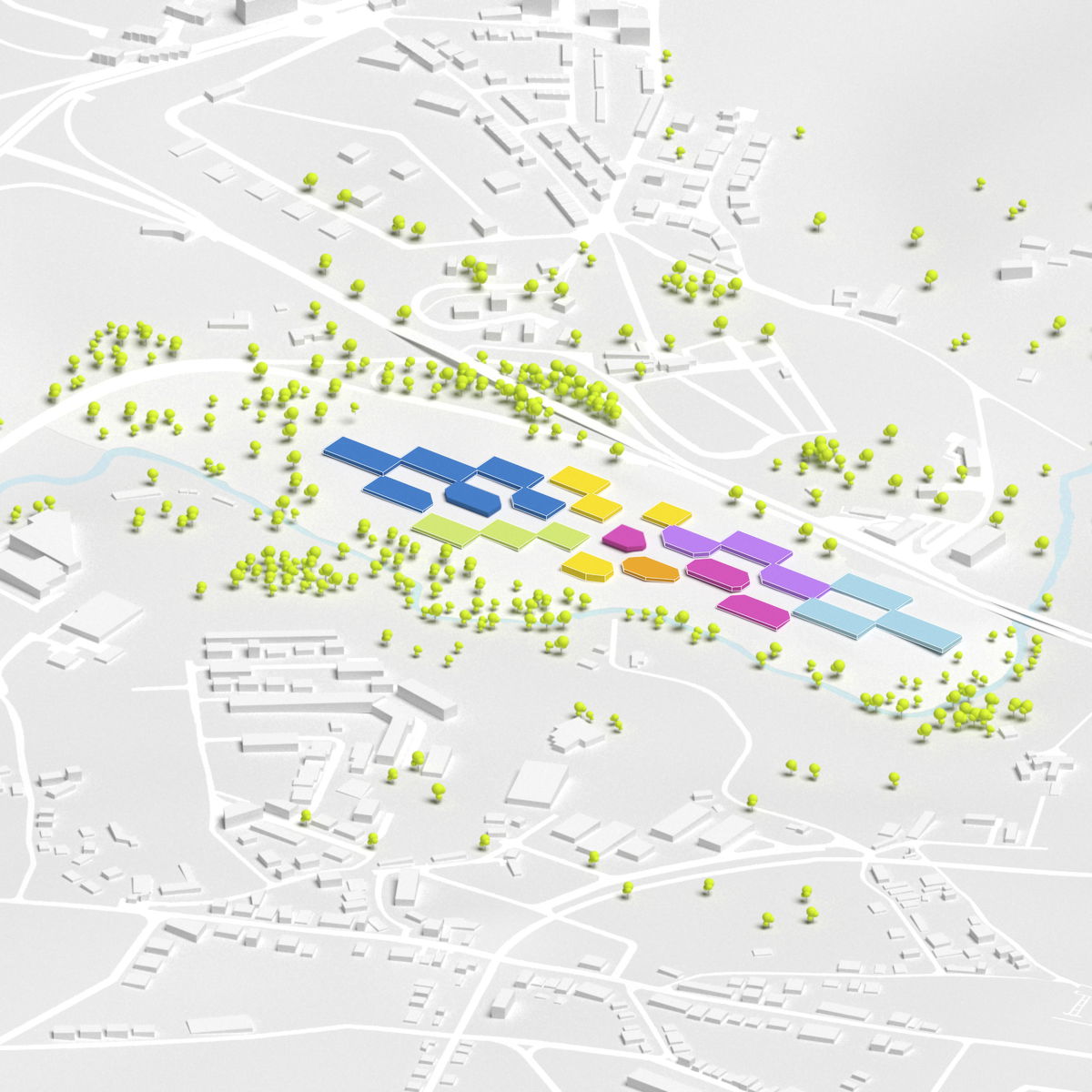 Farfetch HQ ' Fuse Valley gallery image | Bjarke Ingels Group