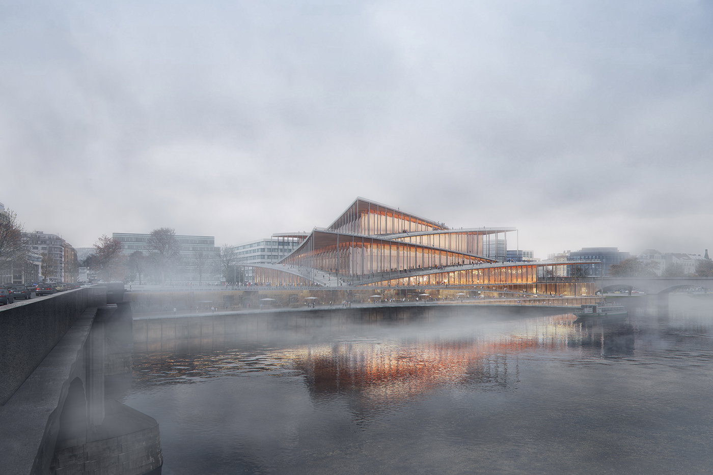 BIG WINS GLOBAL COMPETITION FOR NATIONAL PHILHARMONIC HALL IN PRAGUE | Bjarke Ingels Group