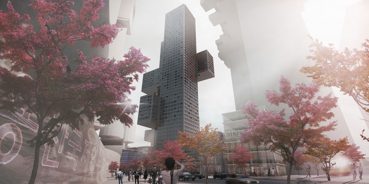 Yongsan Hashtag Tower image | Bjarke Ingels Group