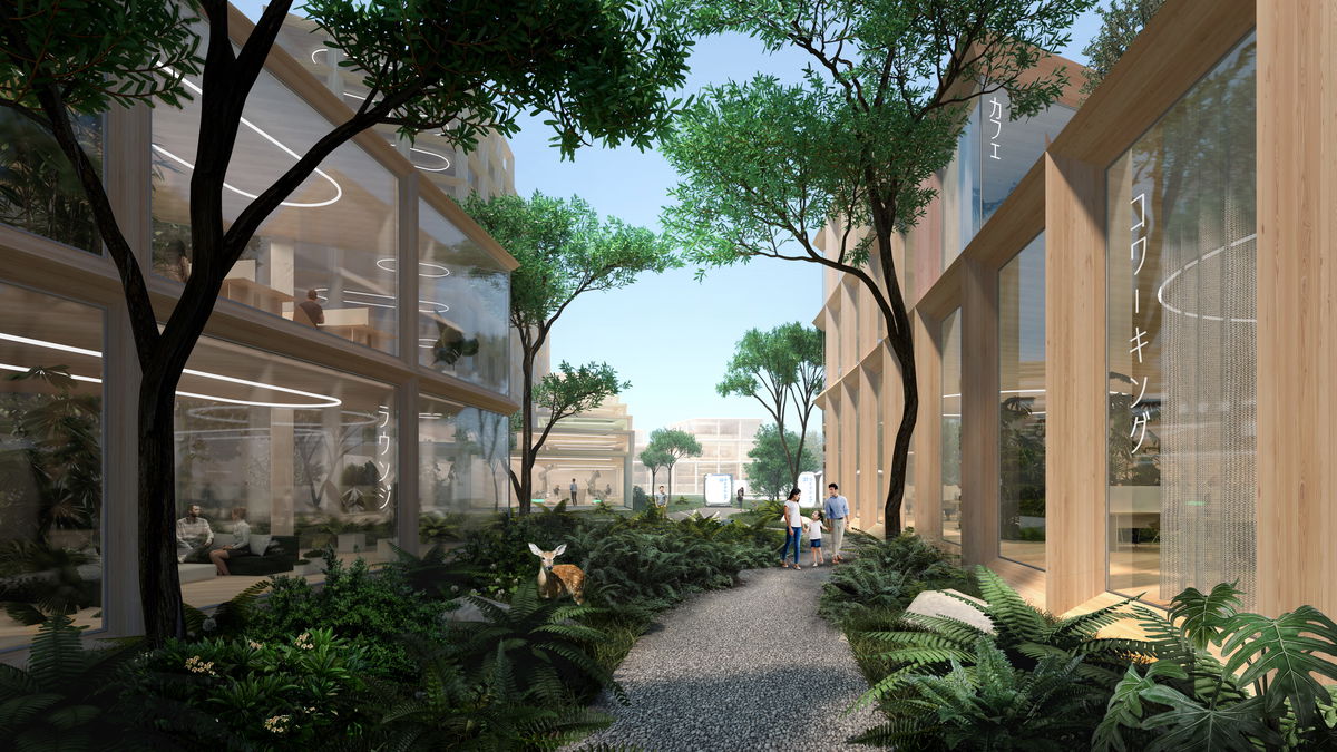 Toyota Woven City image | Bjarke Ingels Group