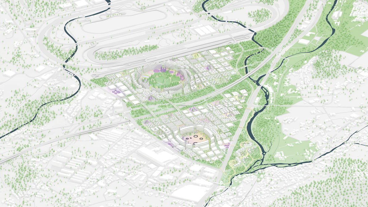 Toyota Woven City image | Bjarke Ingels Group