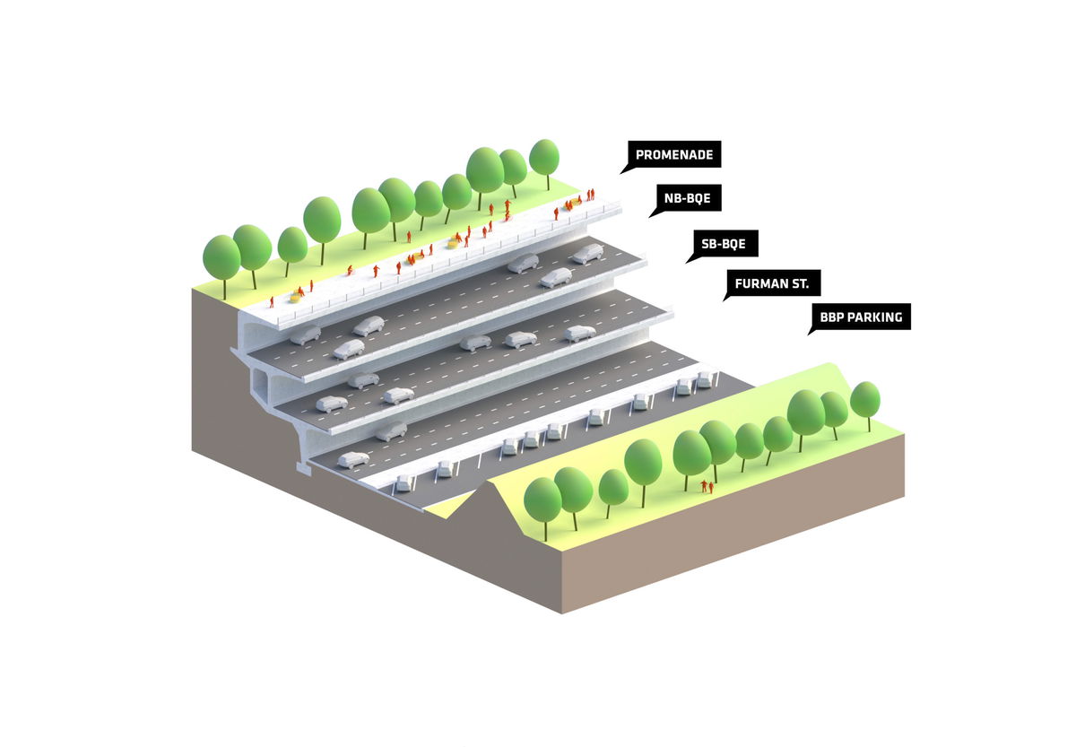 BQE to BQ-Park gallery image | Bjarke Ingels Group