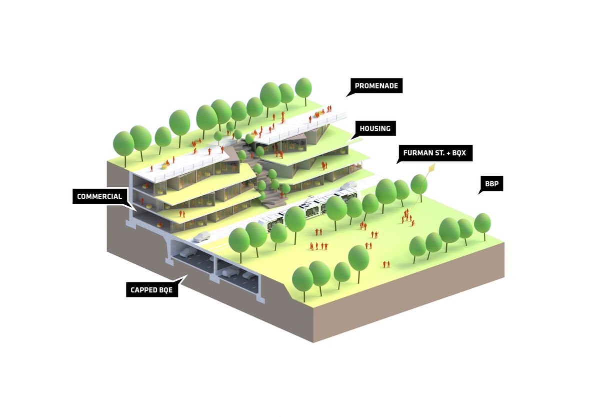 BQE to BQ-Park gallery image | Bjarke Ingels Group