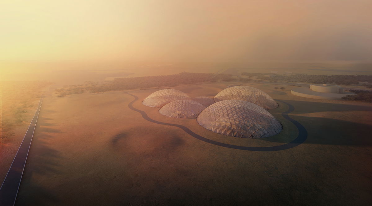 Mars Science City image | Bjarke Ingels Group