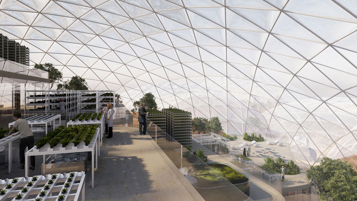 Mars Science City image | Bjarke Ingels Group