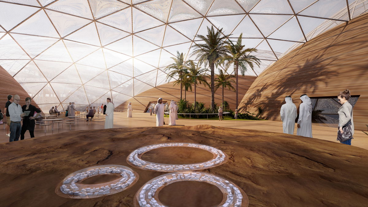 Mars Science City image | Bjarke Ingels Group