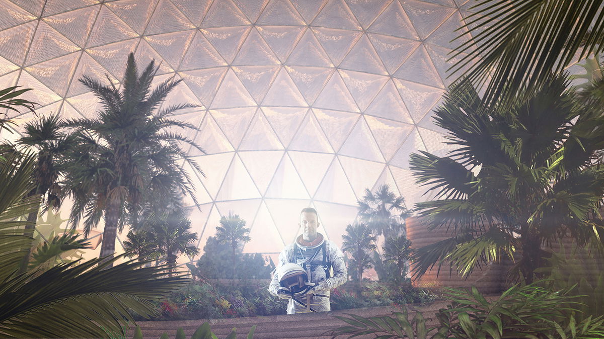 Mars Science City image | Bjarke Ingels Group