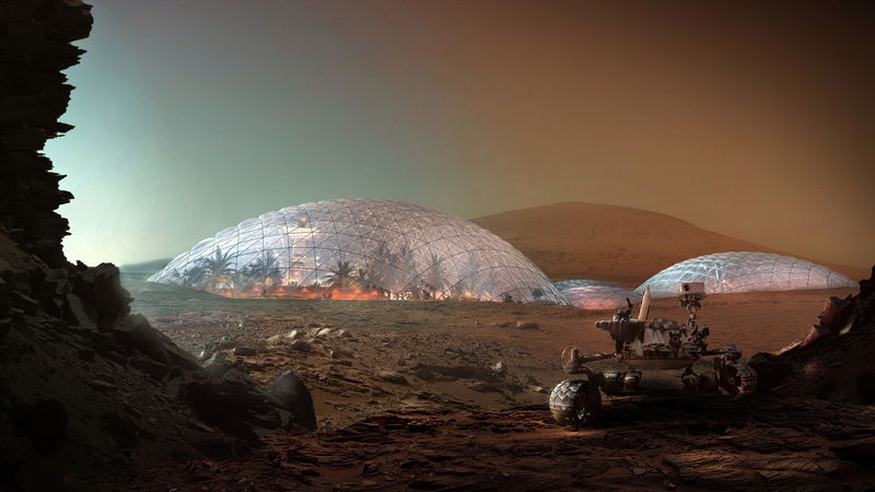 Mars Science City image | Bjarke Ingels Group