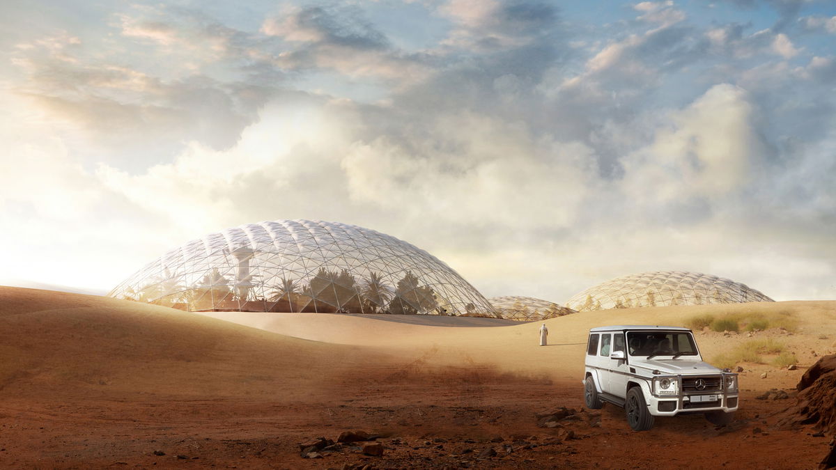 Mars Science City image | Bjarke Ingels Group