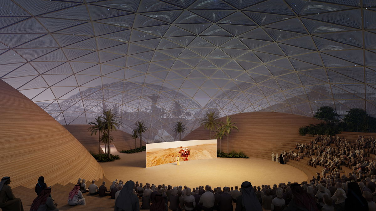 Mars Science City image | Bjarke Ingels Group