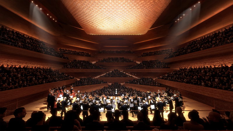 VLTAVA Philharmonic Prague image | Bjarke Ingels Group
