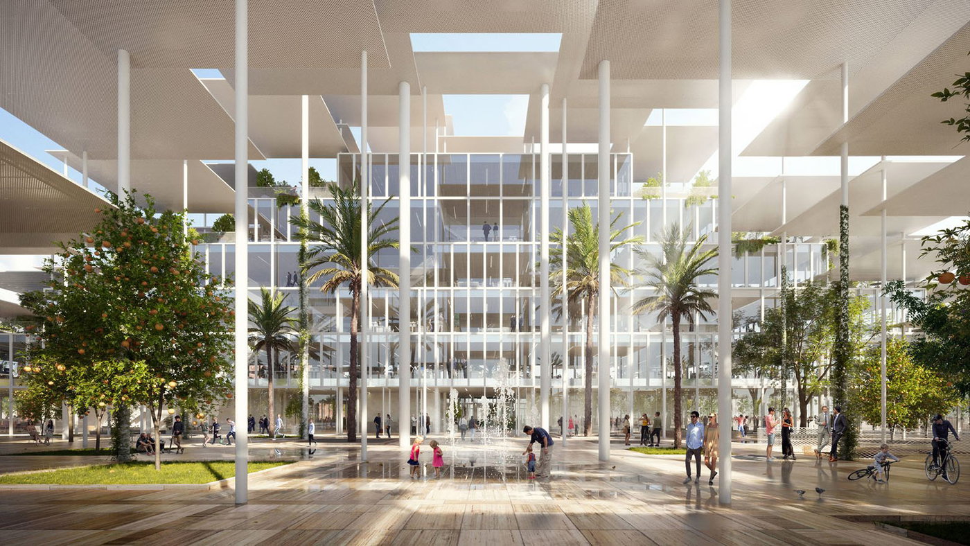 BIG WINS DESIGN COMPETITION FOR NEW RESEARCH CENTER IN SEVILLA | Bjarke Ingels Group