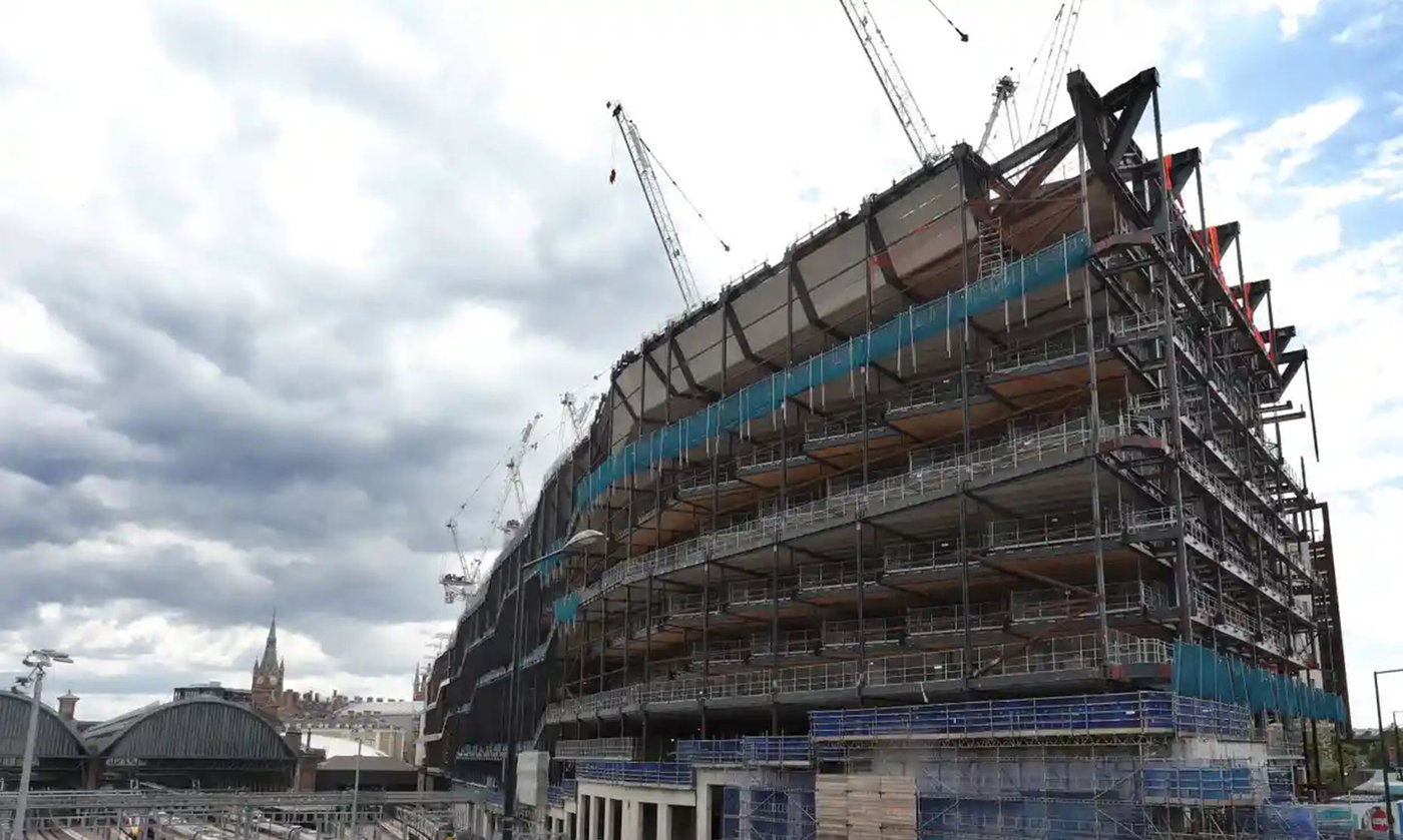 GOOGLE’s UK HQ ’LANDSCRAPER’ TOPS OFF! | Bjarke Ingels Group