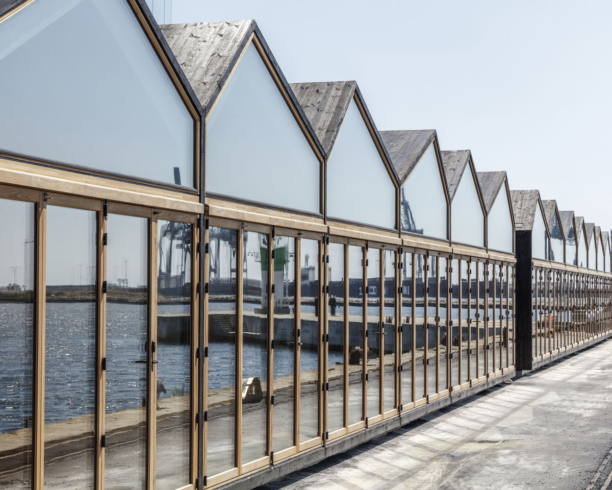 Ø4 Beach Huts image | Bjarke Ingels Group