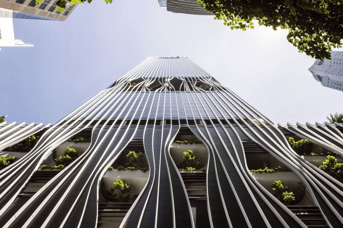 CapitaSpring image | Bjarke Ingels Group