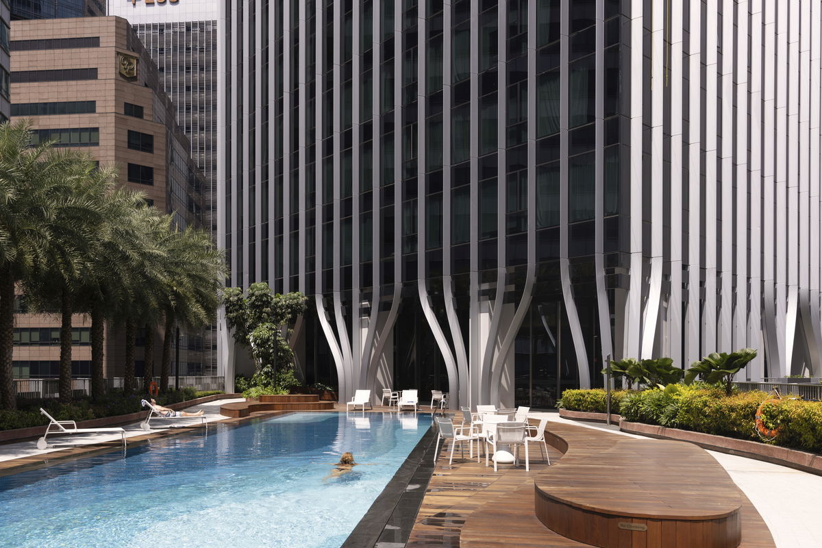 CapitaSpring image | Bjarke Ingels Group