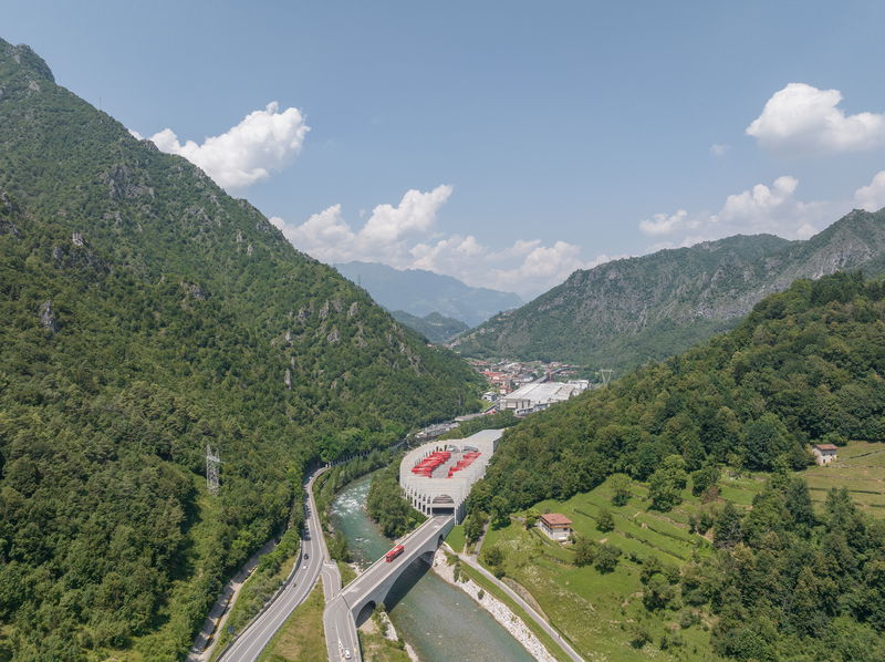 San Pellegrino Flagship Factory image | Bjarke Ingels Group