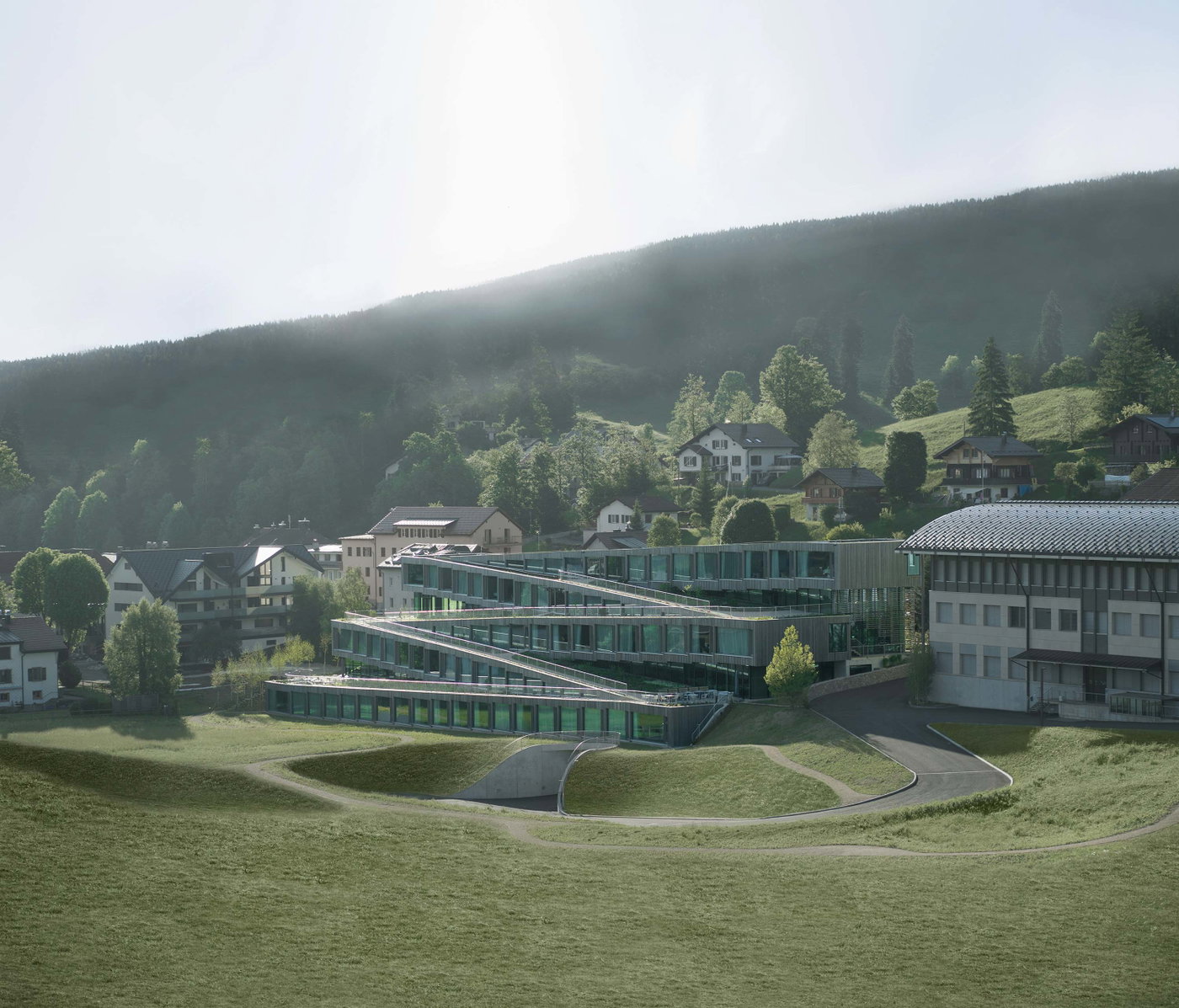 BIG’S FIRST HOTEL, THE HOTEL DES HORLOGERS BY AUDEMARS PIGUET, OPENS IN SWITZERLAND | Bjarke Ingels Group