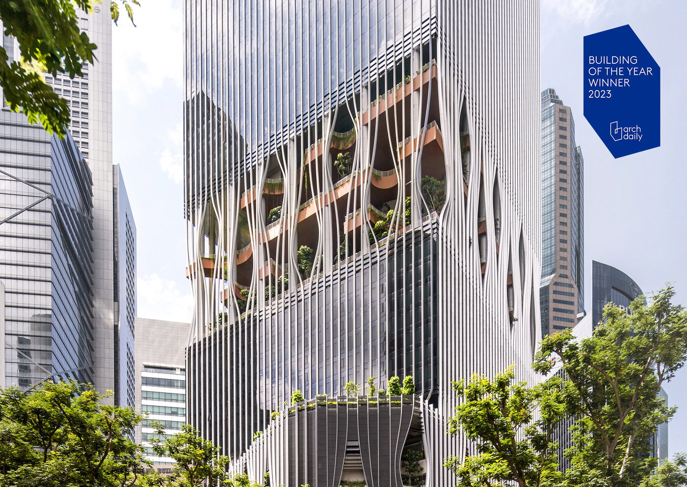 CAPITASPRING WINS ARCHDAILY 2023 BUILDING OF THE YEAR AWARD | Bjarke Ingels Group