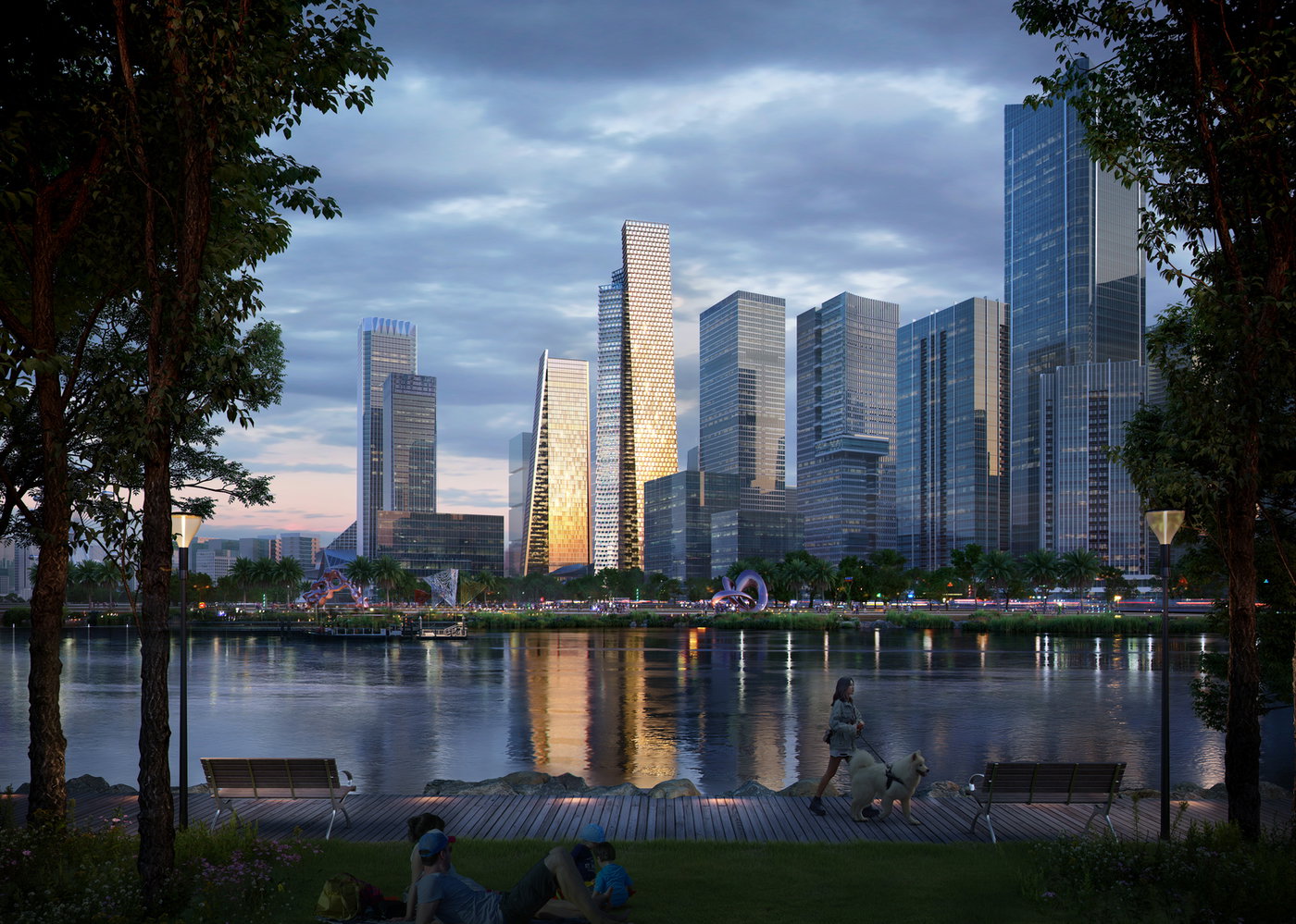 BIG WINS DESIGN COMPETITION IN SHENZHEN WITH ‘QIANHAI PRISMA TOWERS’ | Bjarke Ingels Group