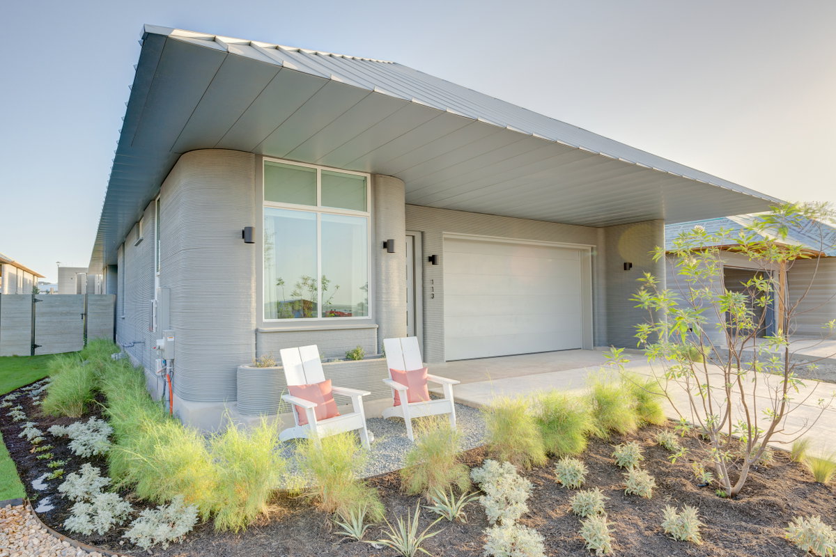 IMAGES OF FIRST MODEL HOME IN WOLF RANCH REVEALED | Bjarke Ingels Group