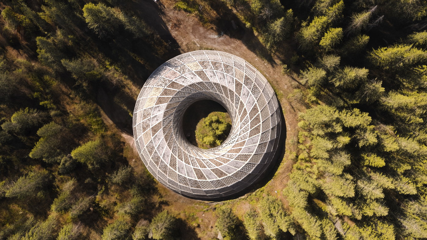 BIG DESIGNS BESPOKE MODULAR CONSTRUCTION SYSTEM COMBINING ADDITIVE MANUFACTURING, PLASTIC WASTE AND MYCELIUM | Bjarke Ingels Group