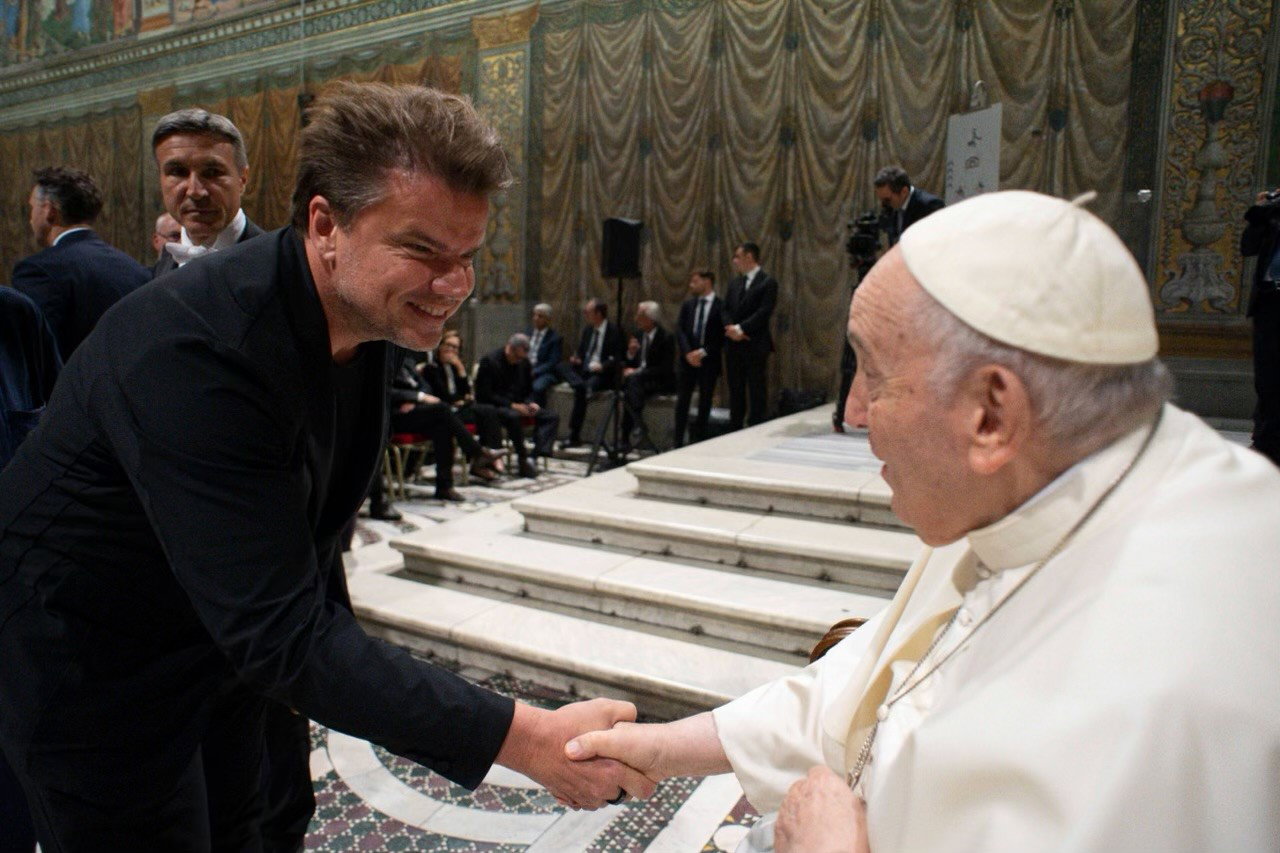 POPE FRANCIS ADDRESSES BJARKE INGELS AND OTHER CREATIVES ON THE 50TH ANNIVERSARY OF THE VATICAN’S MODERN AND CONTEMPORARY ART COLLECTIONS | Bjarke Ingels Group