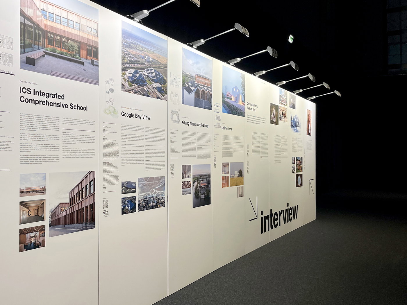 WORLD-ARCHITECTS EXHIBITION AT ARCHITECT@WORK OFFICIALLY OPENS FEATURING GOOGLE BAY VIEW | Bjarke Ingels Group