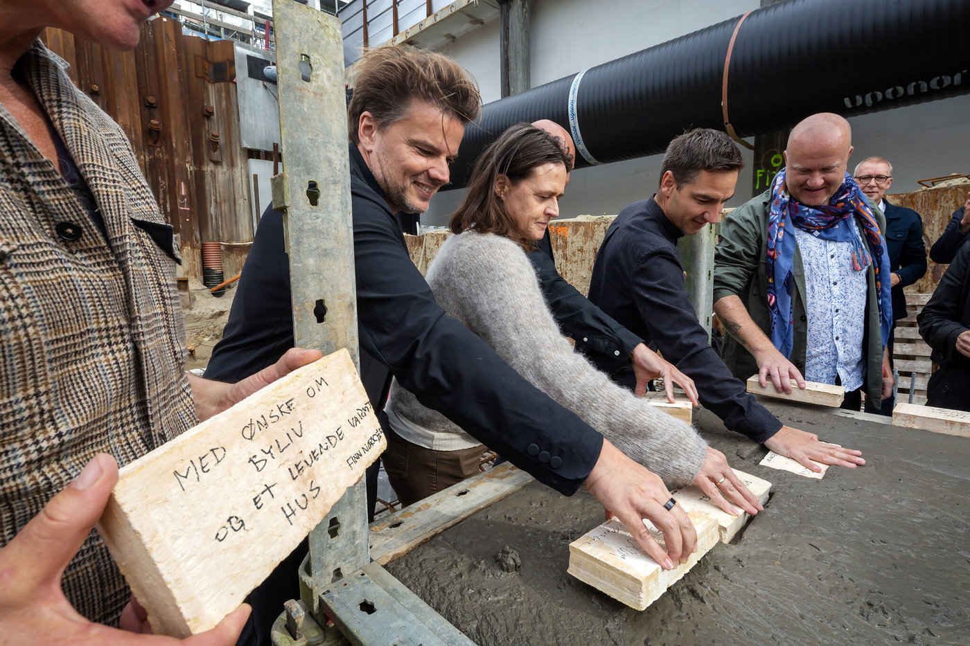 FOUNDATION STONE LAID FOR THE WELLNESS HOTEL IN AARHUS HARBOUR | Bjarke Ingels Group