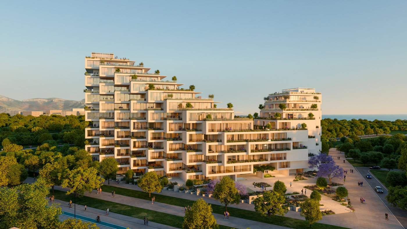 BIG’S PARK RISE PART OF EUROPE’S LARGEST URBAN REGENERATION PROJECT IN GREECE | Bjarke Ingels Group